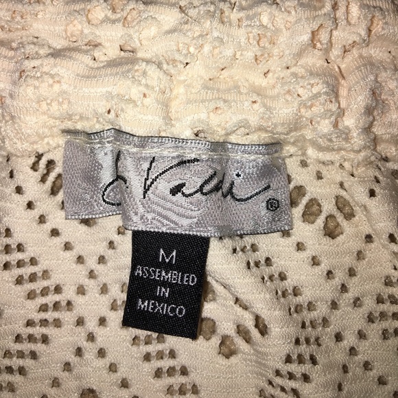 Cream beach coverup - Picture 2 of 4